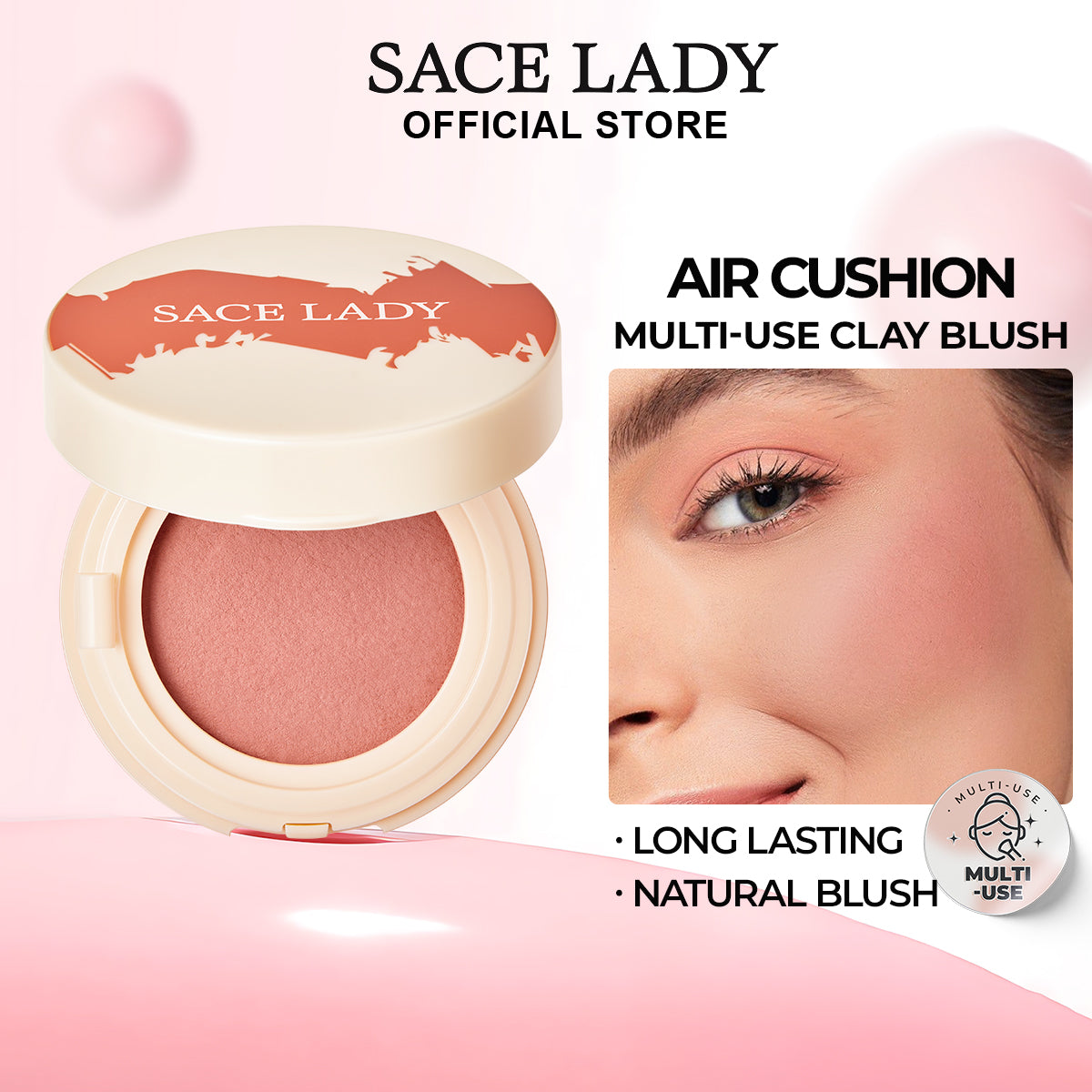 SACE LADY Air Cushion Clay Blush