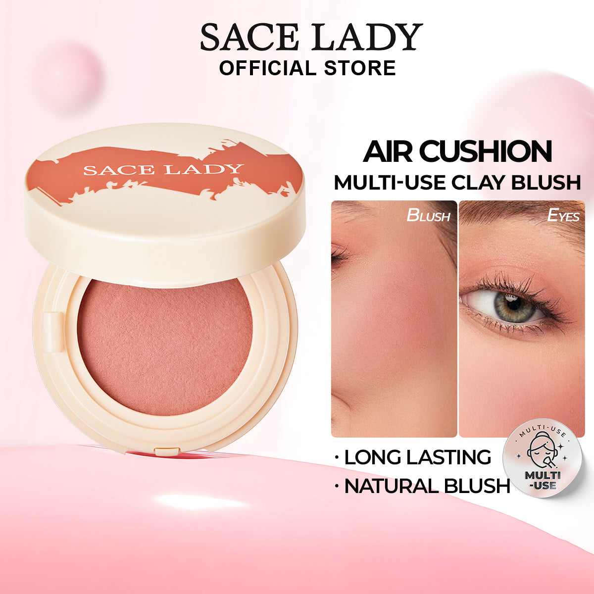 SACE LADY Air Cushion Clay Blush