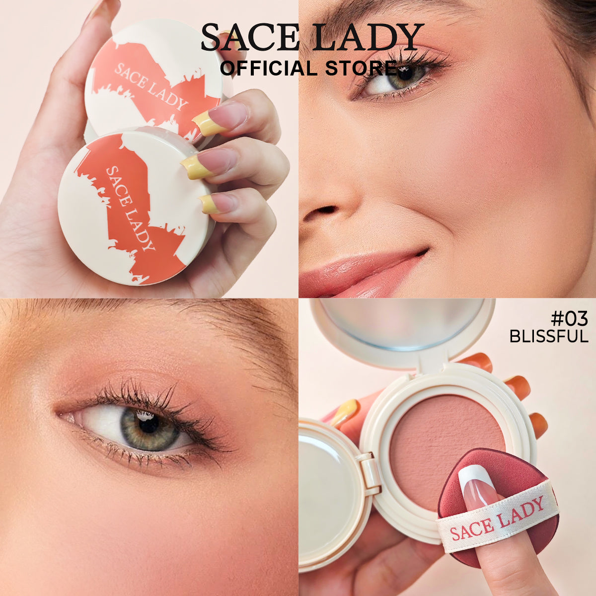 SACE LADY Air Cushion Clay Blush