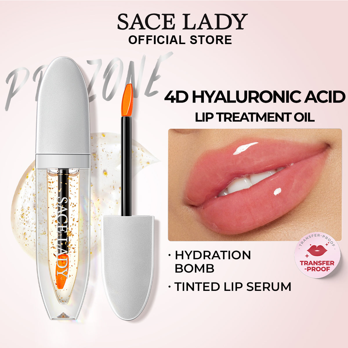 SACE LADY 4D Hyaluronic Acid Lip Treatment Oil